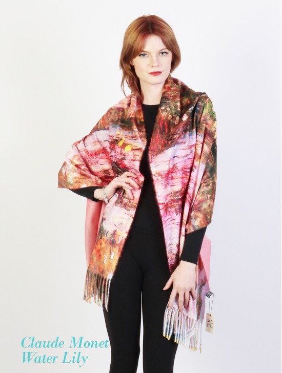 Oil Painting Design Fashion Scarf